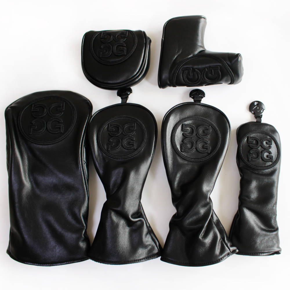 G/FORE ジーフォア ゴルフ ヘッドカバー パターカバー ブレード型 マレット型 ドライバー ウッド用カバー ユーティリティ 5点セット/6点セット 防水仕様 番手付き