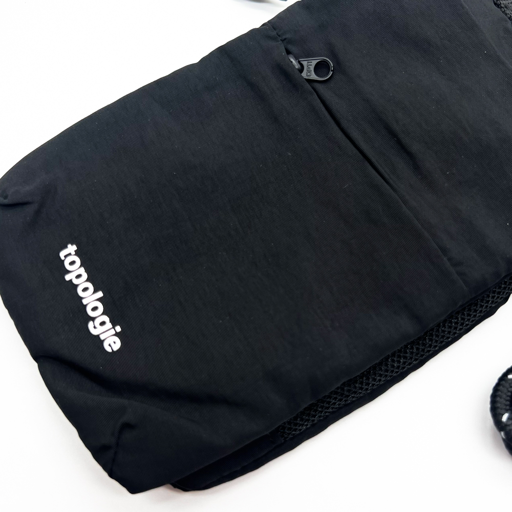 Topologieトポロジー Phone Sacoche フォンサコッシュ 男女兼用 ストラップ付 ミニショルダーバッグ スマホバッグ ブラック モスグリーン