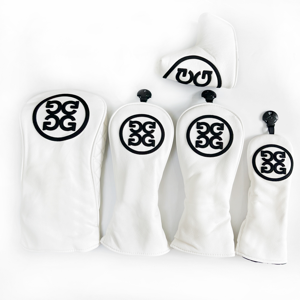 G/FORE ジーフォア ゴルフ ヘッドカバー パターカバー ブレード型 マレット型 ドライバー ウッド用カバー ユーティリティ 5点セット/6点セット 防水仕様 番手付き