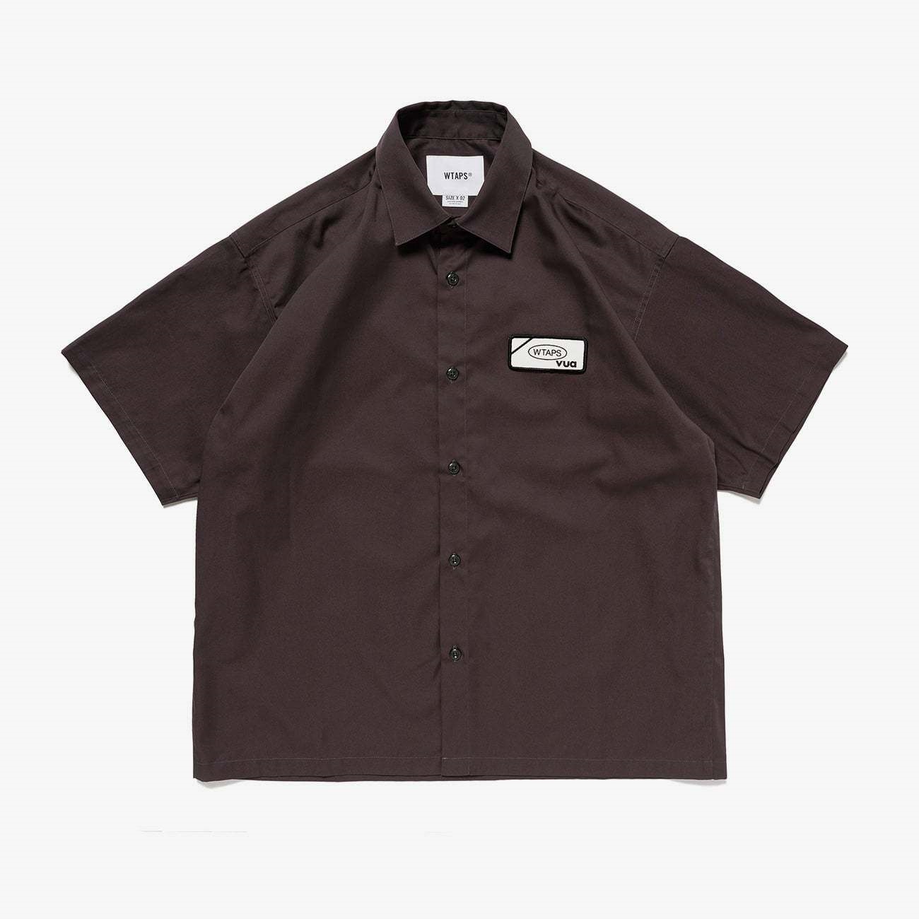 WTAPS（ダブルタップス） VUA 半袖シャツ コットン カジュアルシャツ M/L/XL