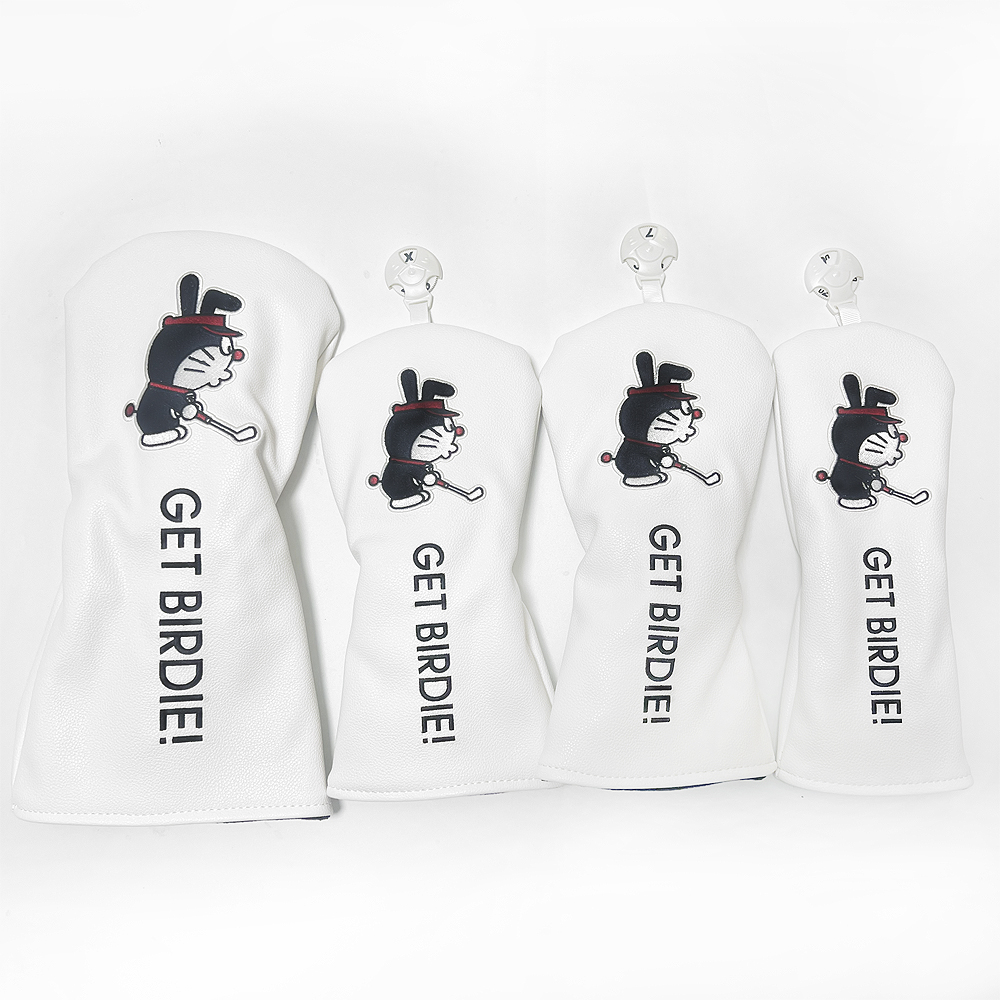 WINWIN STYLE ウィンウィンスタイル GET BIRDIE! CAMO ヘッドカバー フェアウェイウッド/ユーティリティ用 4点セット