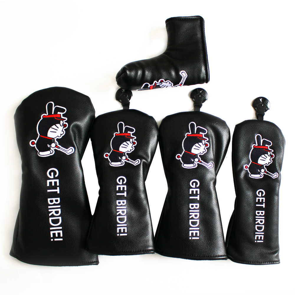 WINWIN STYLE ウィンウィンスタイル GET BIRDIE! CAMO ヘッドカバー フェアウェイウッド/ユーティリティ用 4点セット