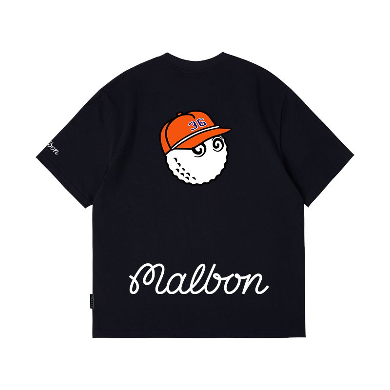 말본 Malbon golf 골프 웨어 티셔츠 