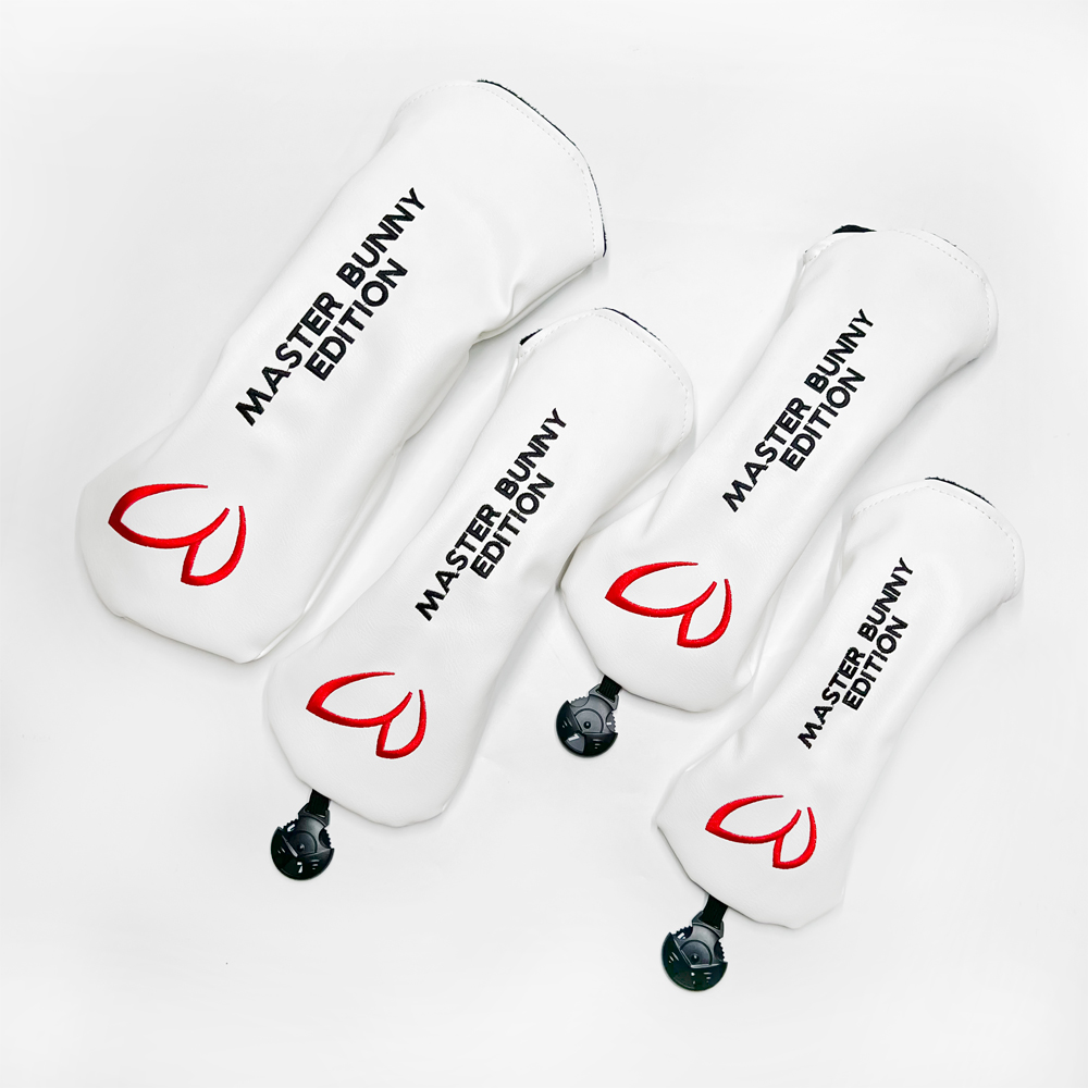 マスターバニー パーリーゲイツ ゴルフ ヘッドカバー 4点セット