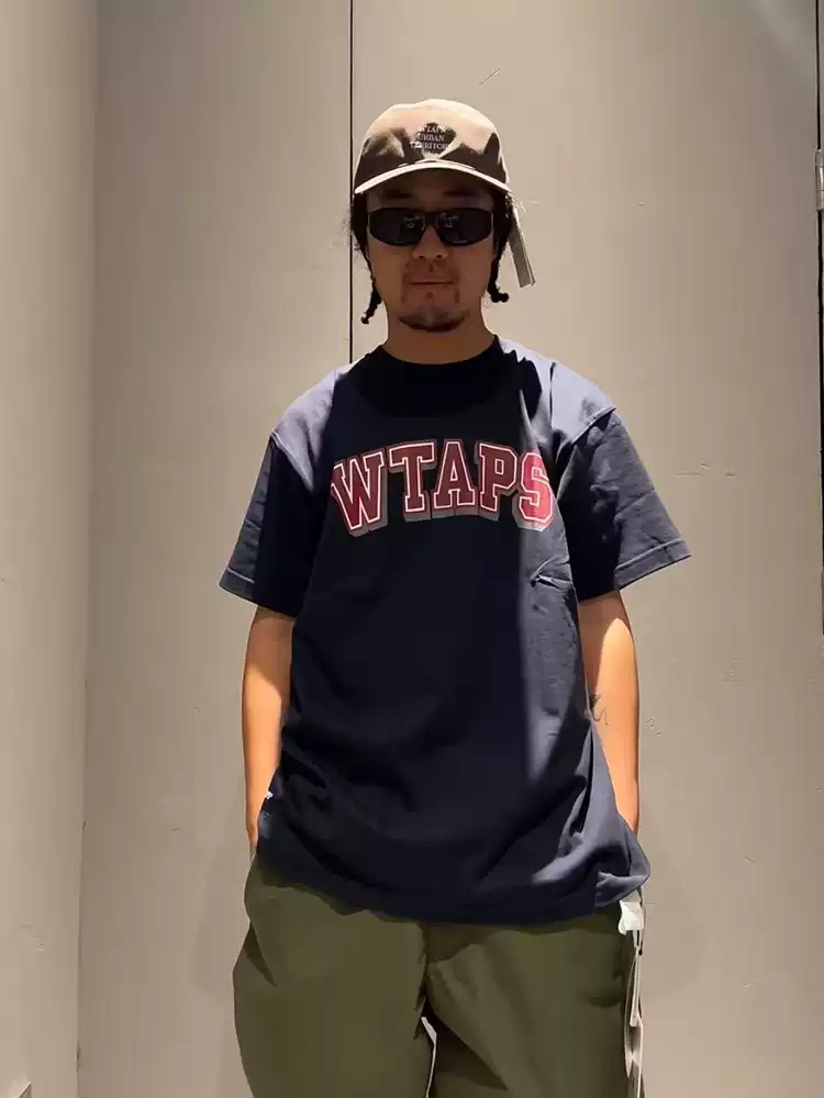 [Copy][Copy]WTAPS（ダブルタップス） Tシャツ 半袖 コットン ホワイト ブラック