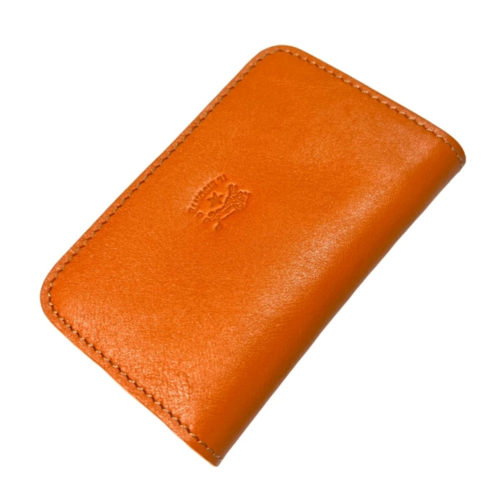 イルビゾンテ IL BISONTE 名刺入れ カードケース 名刺クリップ 2つ折り レザー 名刺ケース 牛革 ブランド カード入れ 大容量 薄型 おしゃれ ビジネス メンズ レディース ブラック ブラウン