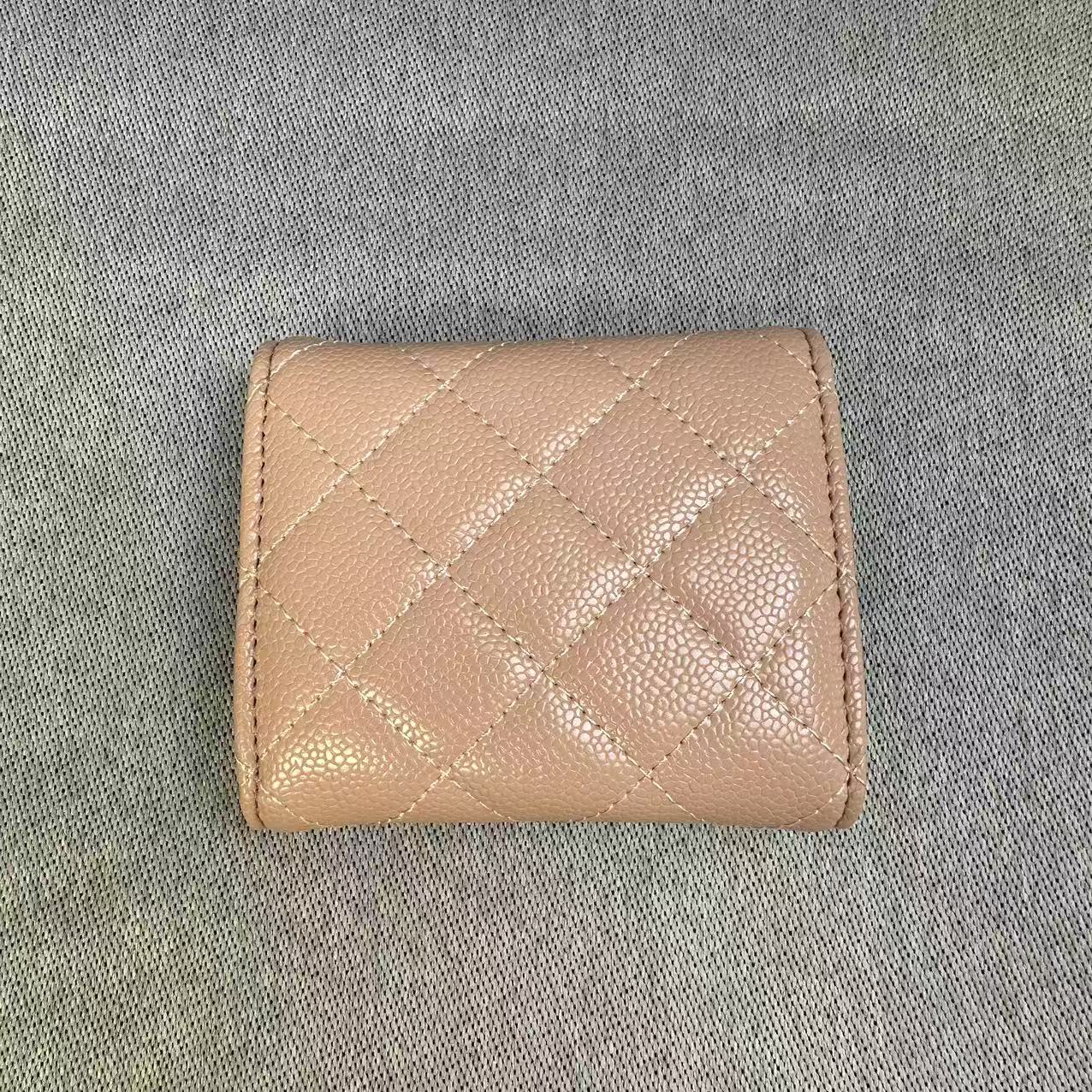 シャネル CHANEL 三つ折り財布 スモール フラップ ウォレット 財布 スター 星 