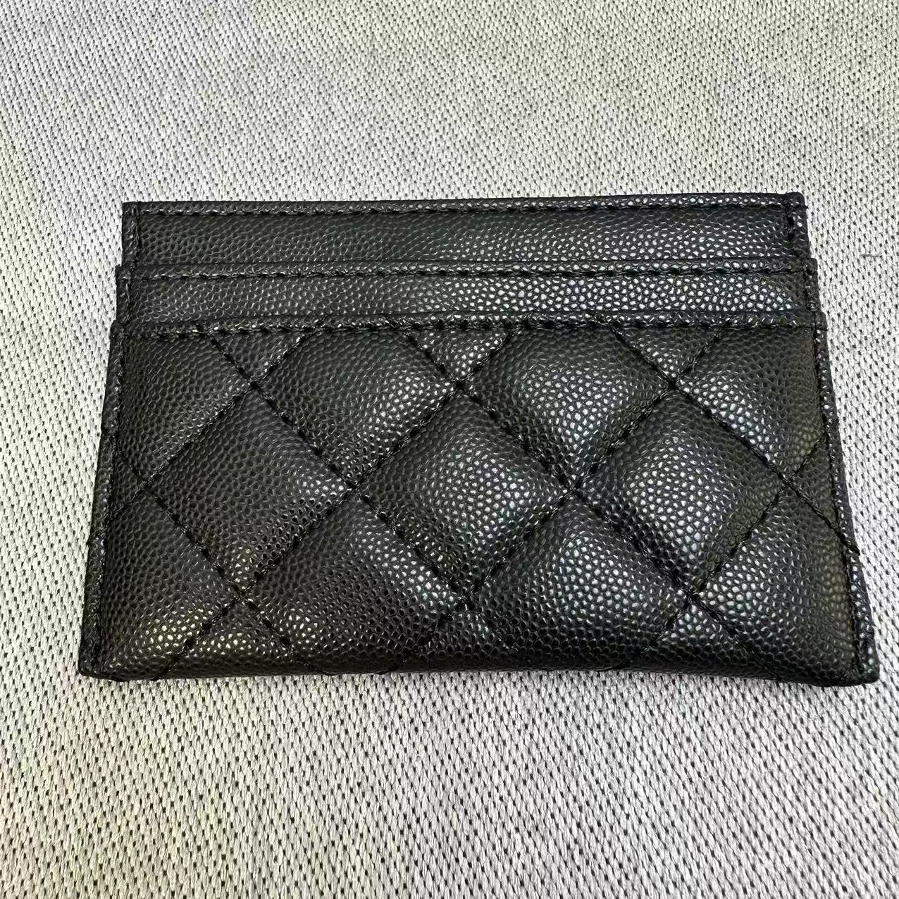 シャネル CHANEL ボーイ カードケース タイムレス クラシックライン 名刺入れ 定期入れ グレインカーフレザー