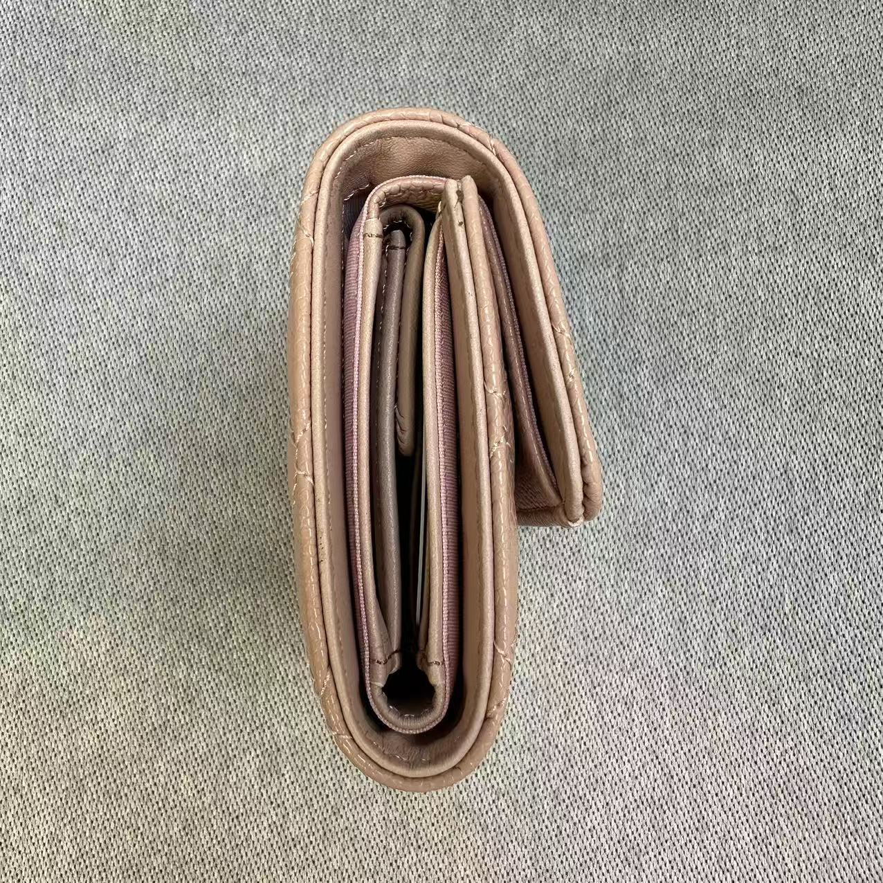 シャネル CHANEL 三つ折り財布 スモール フラップ ウォレット 財布 スター 星 