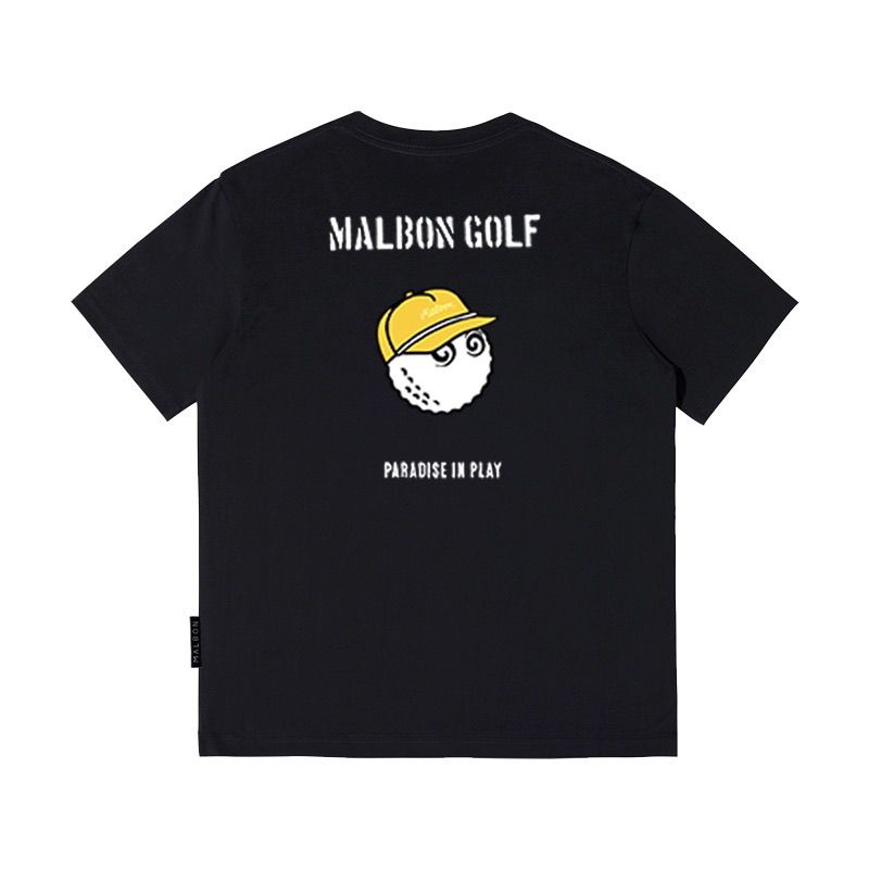 말본 Malbon golf 골프 웨어 티셔츠 