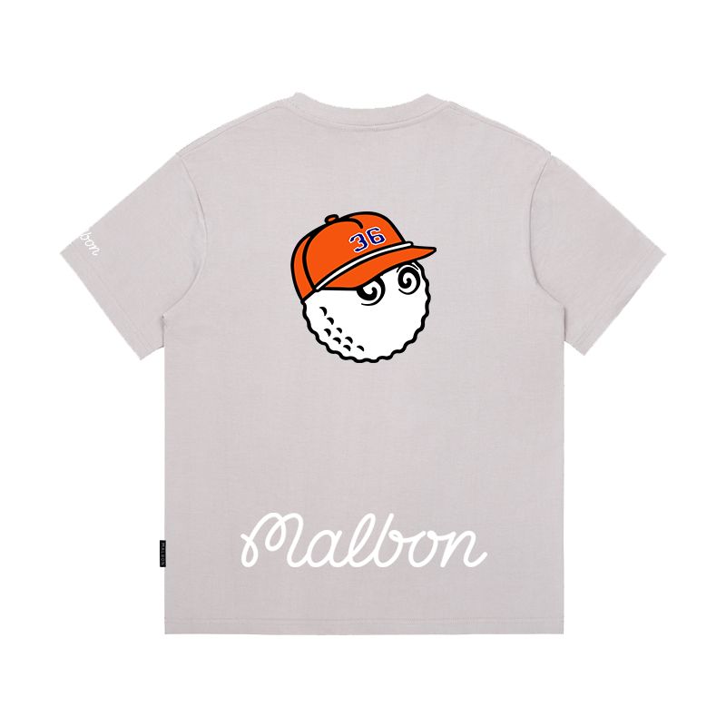 말본 Malbon golf 골프 웨어 티셔츠 