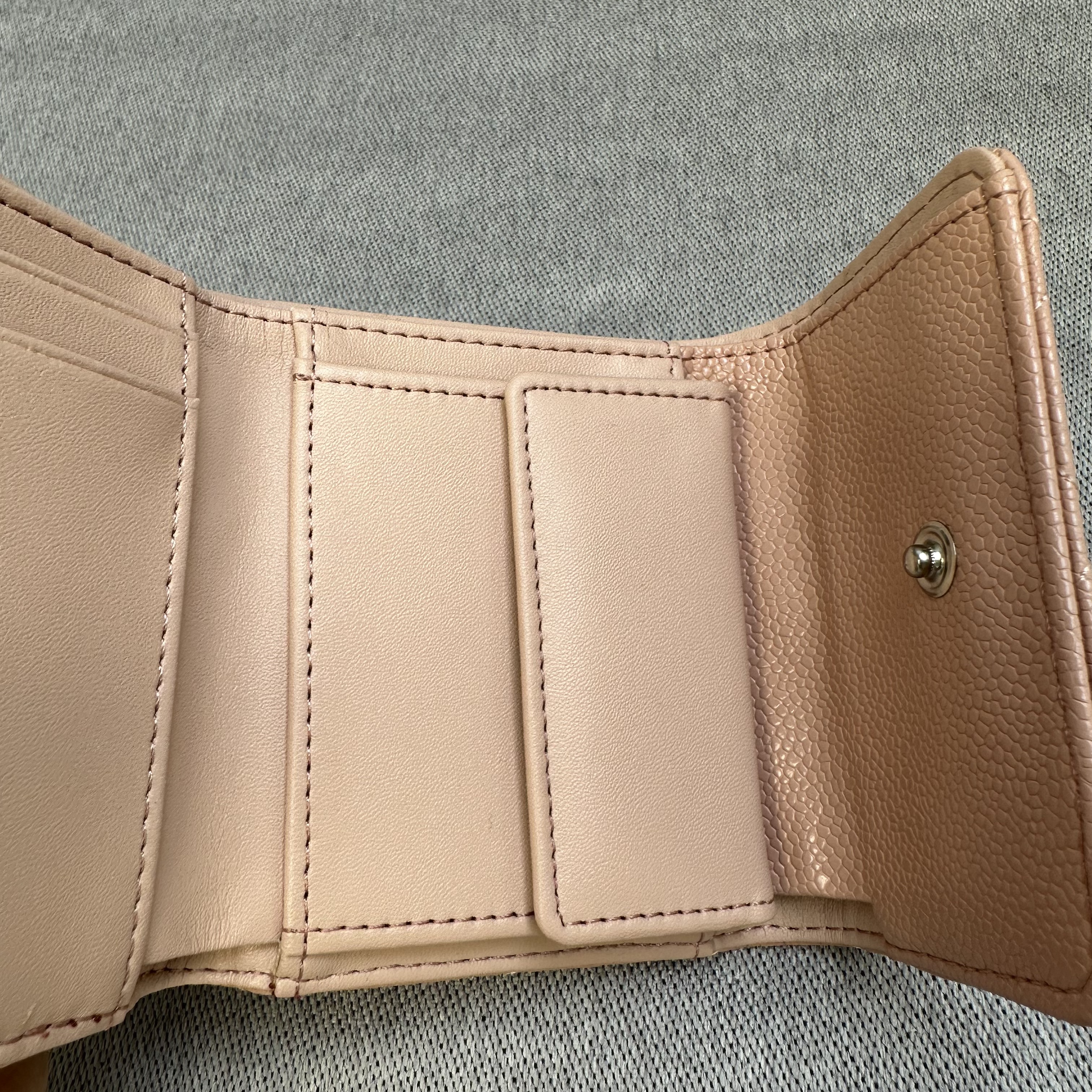 シャネル CHANEL 三つ折り財布 スモール フラップ ウォレット 財布 スター 星 