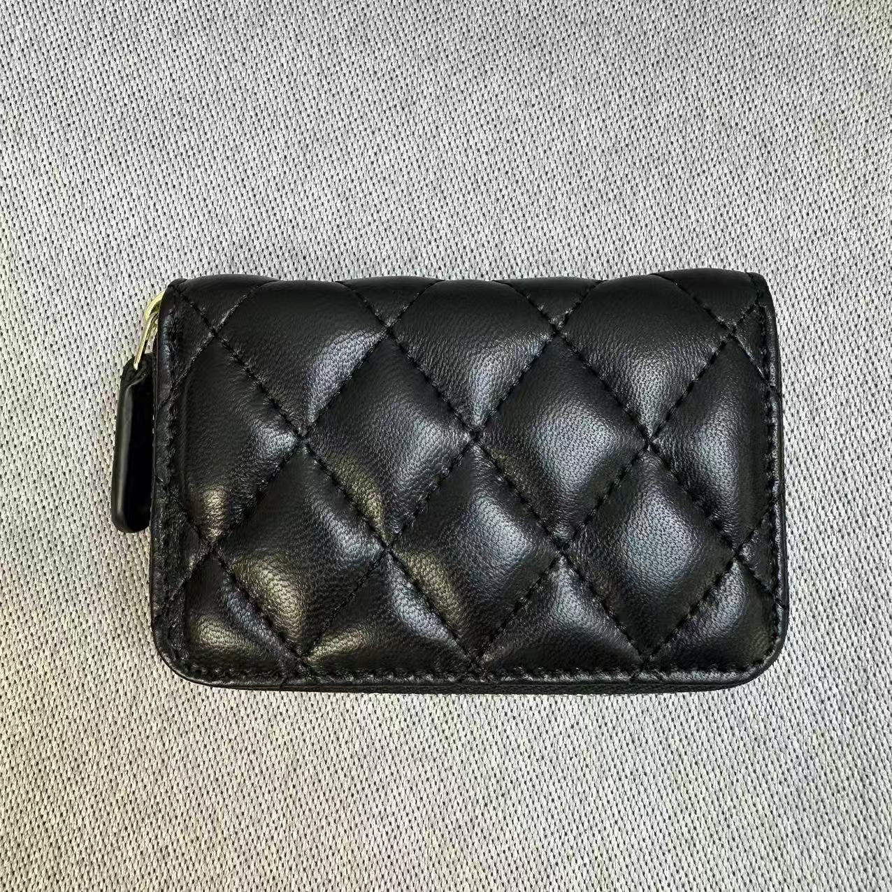 CHANEL シャネル キャビアスキン コインパース コインケース 小銭入れ 折りたたみ財布