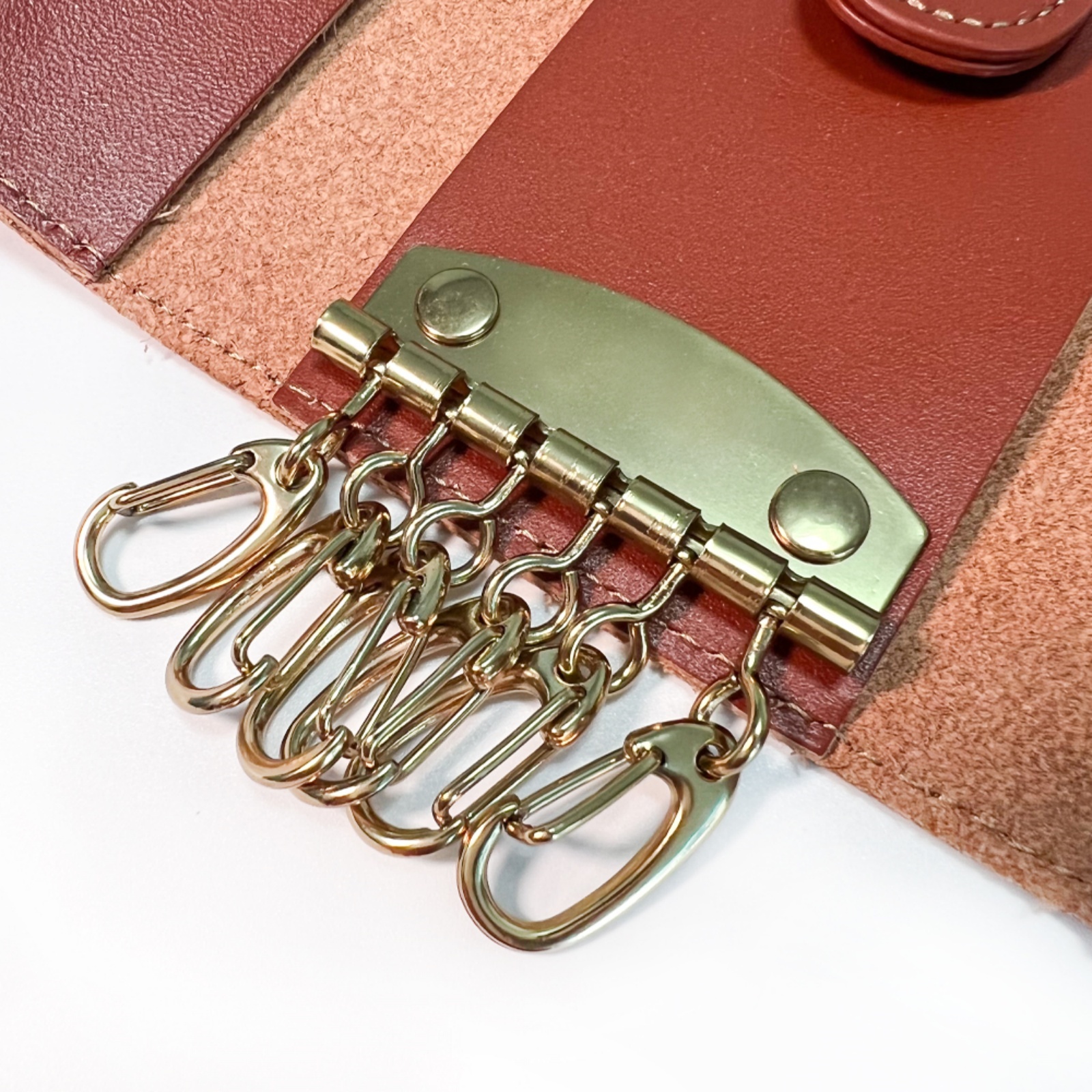 イルビゾンテ iL Bisonteキーケース SKH045 PG0001レザーキーケース スマートキー 6連 キーリング付き カードケース付き キーホルダー メンズ レディース ユニセックス 本革 プレゼント 