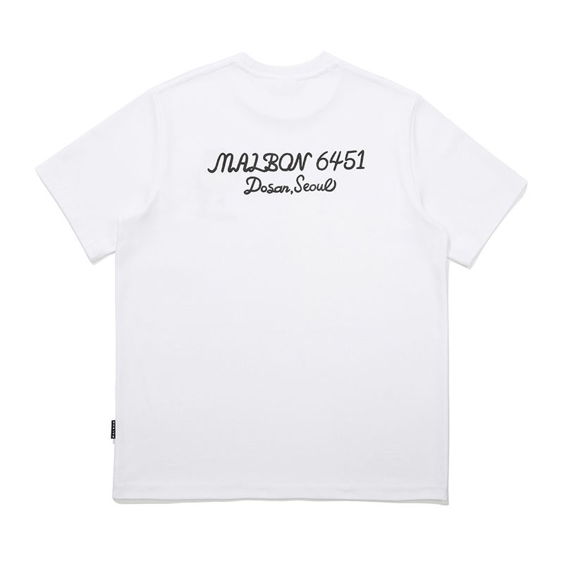 말본 Malbon golf 골프  웨어 티셔츠 