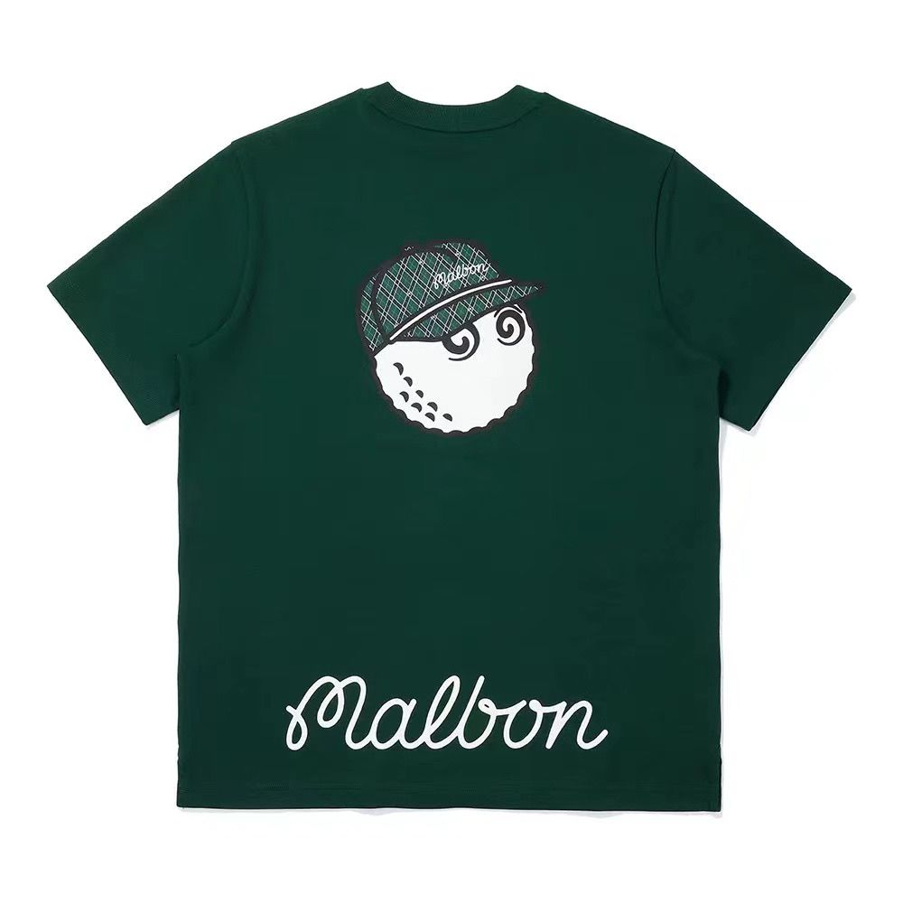말본 Malbon golf 골프 웨어 티셔츠 