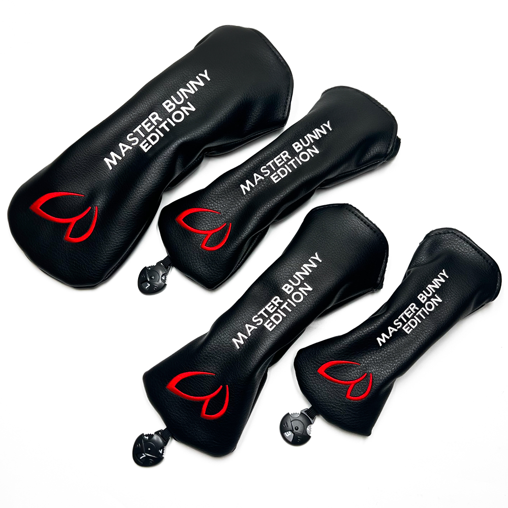 マスターバニー パーリーゲイツ ゴルフ ヘッドカバー 4点セット