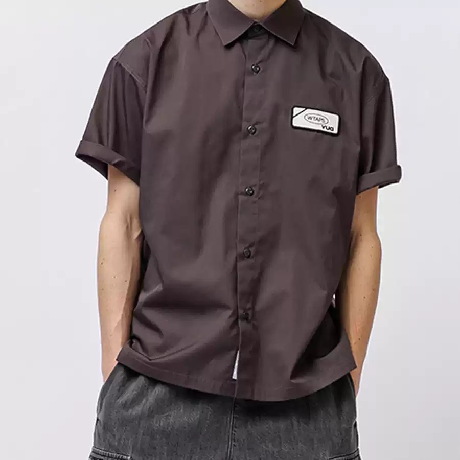 WTAPS（ダブルタップス） VUA 半袖シャツ コットン カジュアルシャツ M/L/XL