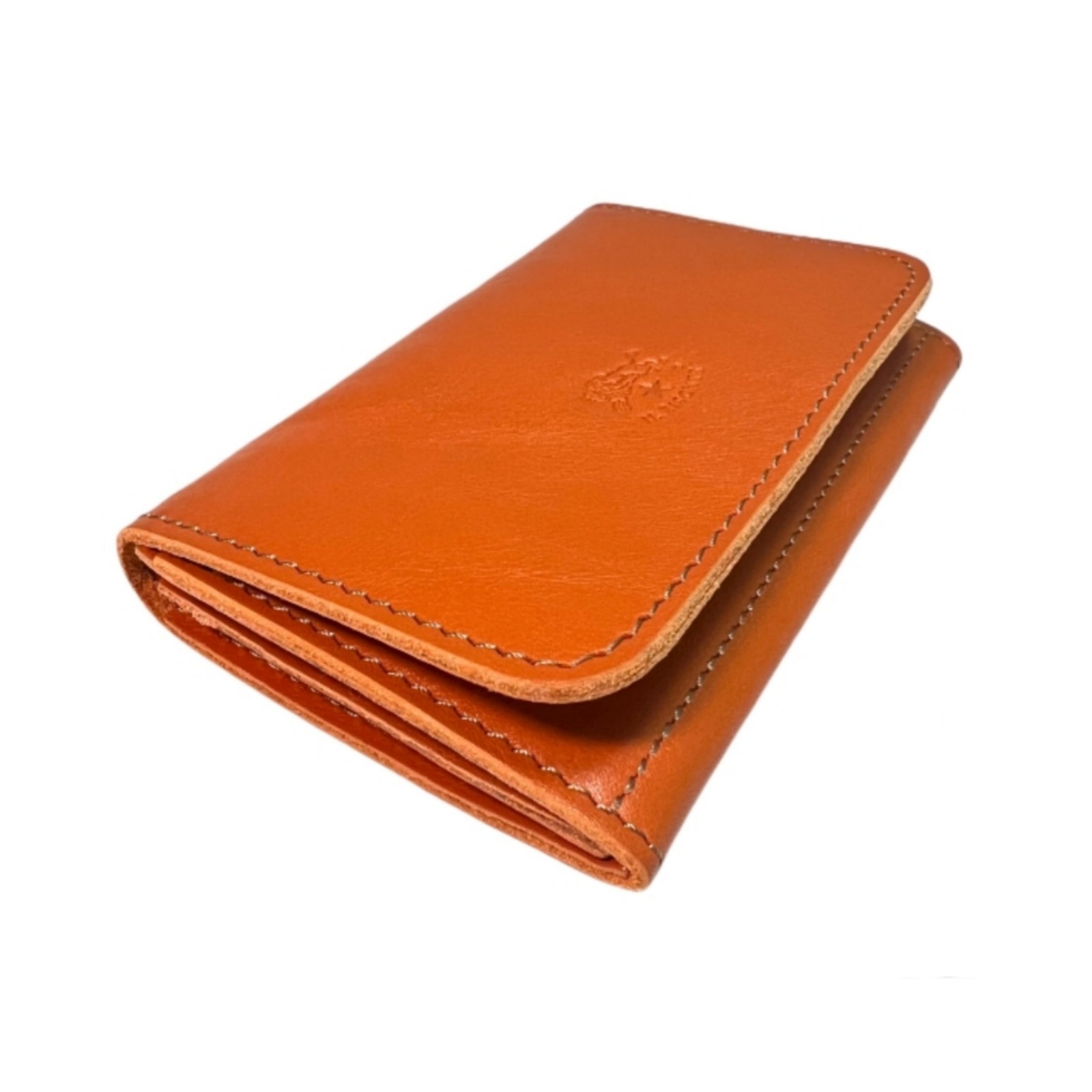 イルビゾンテ IL BISONTE 名刺入れ カードケース 名刺クリップ 2つ折り レザー 名刺ケース 牛革 ブランド カード入れ 大容量 薄型 おしゃれ ビジネス メンズ レディース ブラック ブラウン