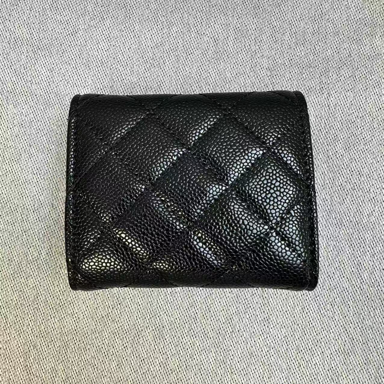 シャネル CHANEL 三つ折り財布 スモール フラップ ウォレット 財布 スター 星 