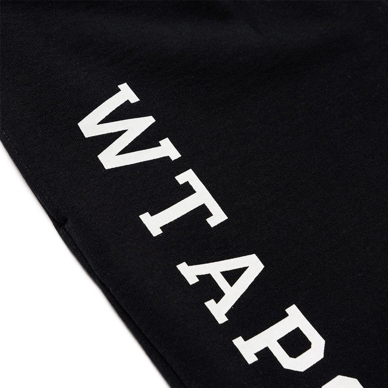 WTAPS ダブルタップス アカデミー ショートパンツ コットン スウェット ハーフ ブラック グレー