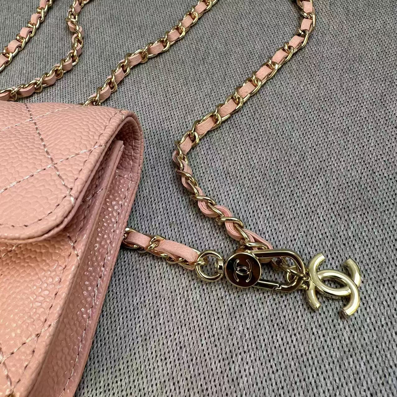 CHANEL シャネル マトラッセ チェーンウォレット ポシェット ココマーク ショルダーバッグ