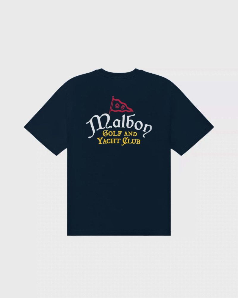 말본 Malbon golf 골프 웨어 티셔츠