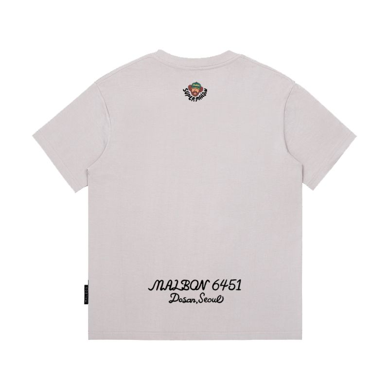 말본 Malbon golf 골프 웨어 티셔츠 