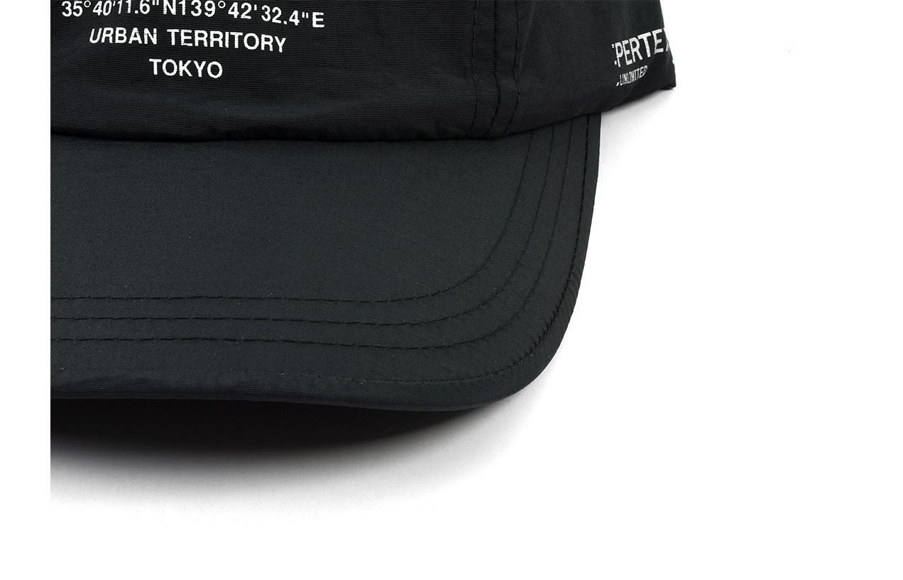 WTAPS ダブルタップス ベースボールキャップ ロゴプリント ナイロン メンズ UVカット アウトドア