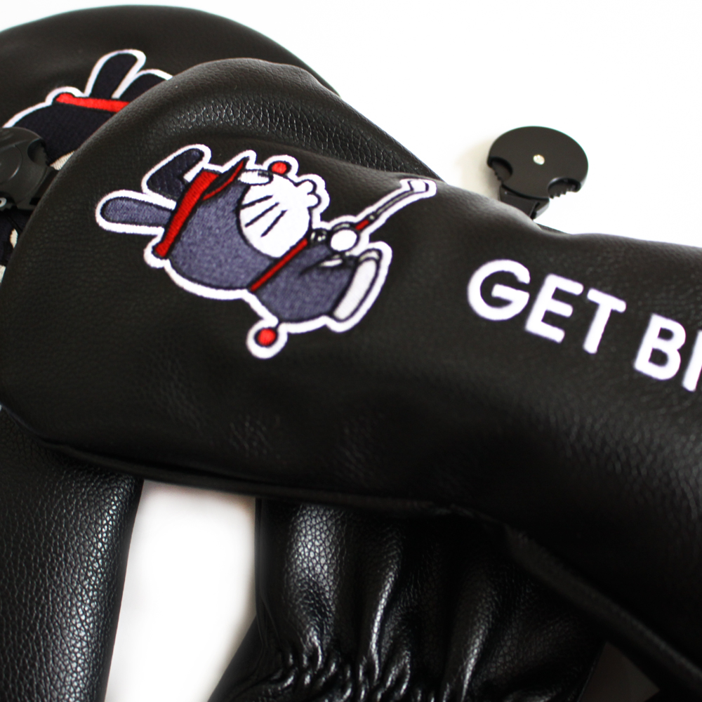 WINWIN STYLE ウィンウィンスタイル GET BIRDIE! CAMO ヘッドカバー フェアウェイウッド/ユーティリティ用 4点セット