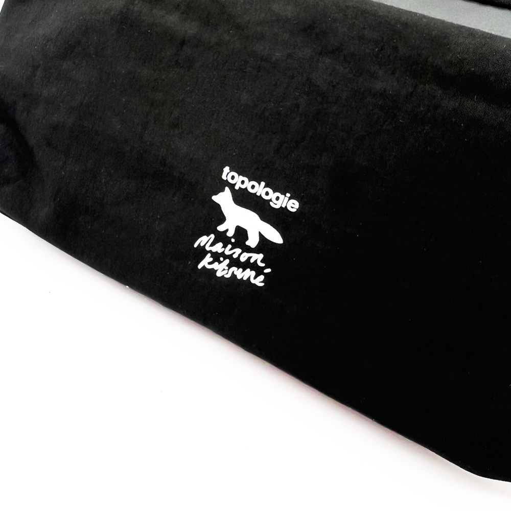 MAISON KITSUNE x TOPOLOGIE トポロジー メゾンキツネ  Bottle Sacoche ボトルサコッシュ ナイロンバッグト ショルダーバッグ バッグ