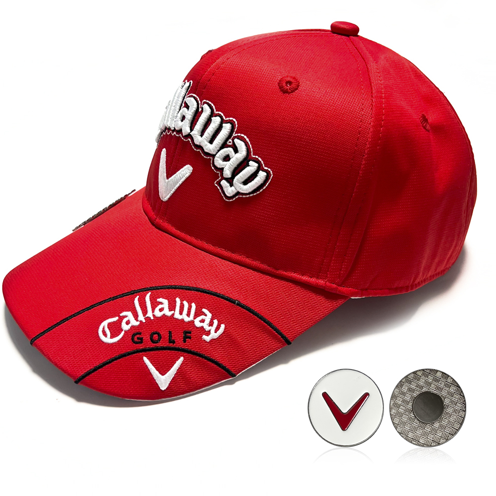 キャロウェイ ゴルフ キャップ メンズ ツアータフタキャップ 帽子 刺繍 ロゴ ブランド ボールキャップ 軽量 Golf JM ツアーキャップ