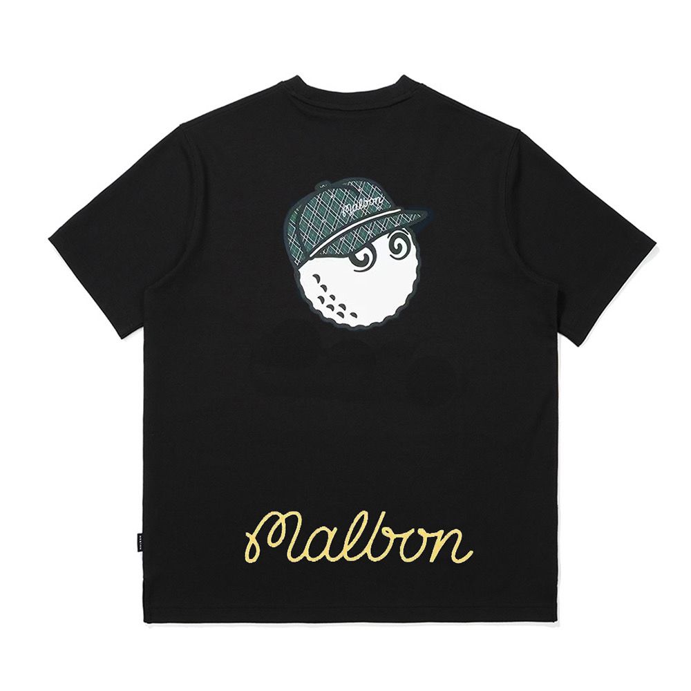 말본 Malbon golf 골프 웨어 티셔츠 