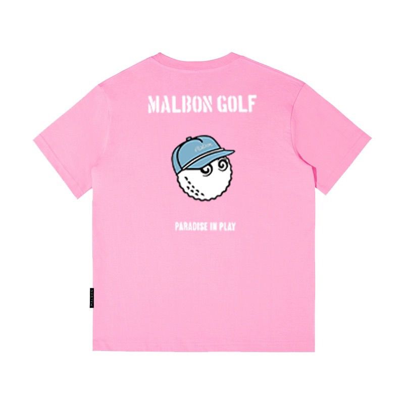 말본 Malbon golf 골프 웨어 티셔츠 