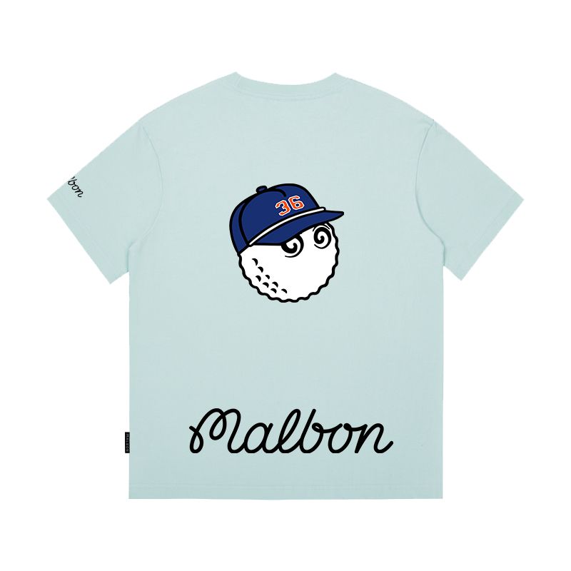 말본 Malbon golf 골프 웨어 티셔츠 