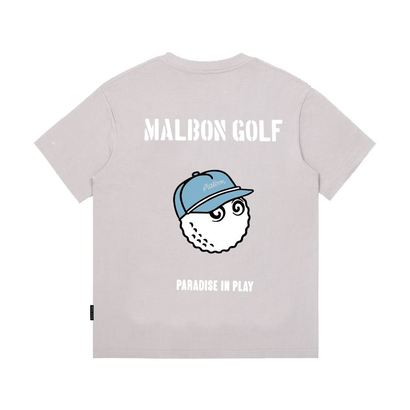 말본 Malbon golf 골프 웨어 티셔츠 