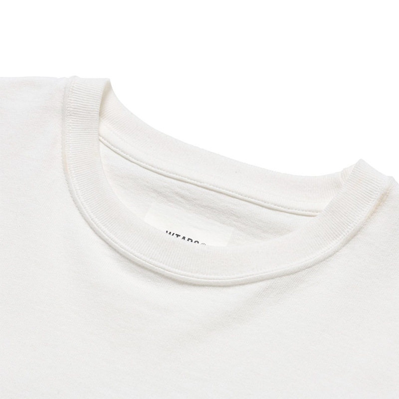 [Copy]WTAPS（ダブルタップス） Tシャツ 半袖 コットン ホワイト ブラック