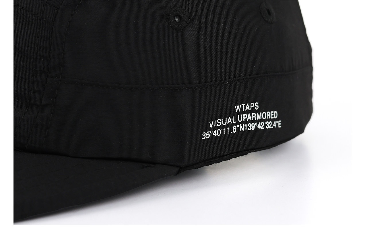 WTAPS ダブルタップス ベースボールキャップ プリント ナイロン メンズ UVカット アウトドア