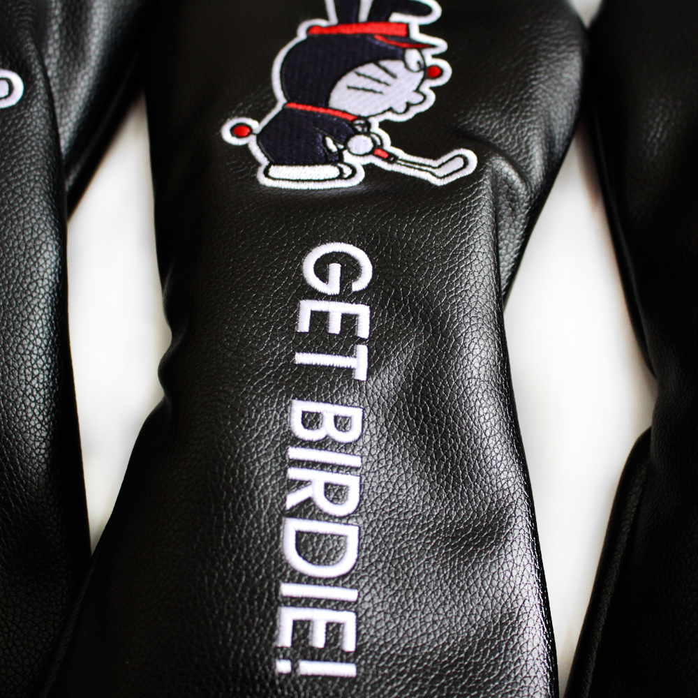 WINWIN STYLE ウィンウィンスタイル GET BIRDIE! CAMO ヘッドカバー フェアウェイウッド/ユーティリティ用 4点セット