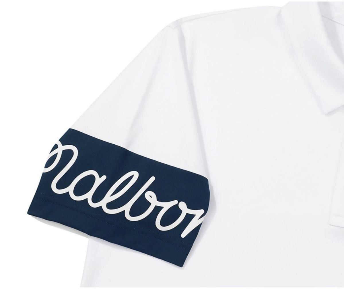 マルボンゴルフ malbon golf ゴルフウェア ポロシャツ トップス 半袖 メンズ