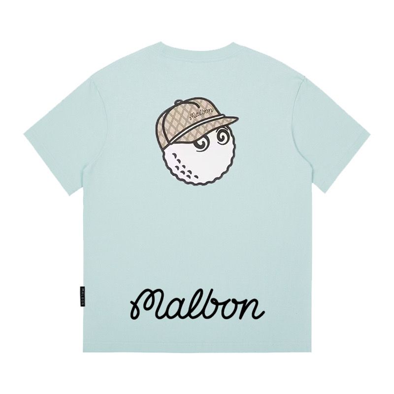 말본 Malbon golf 골프 웨어 티셔츠 