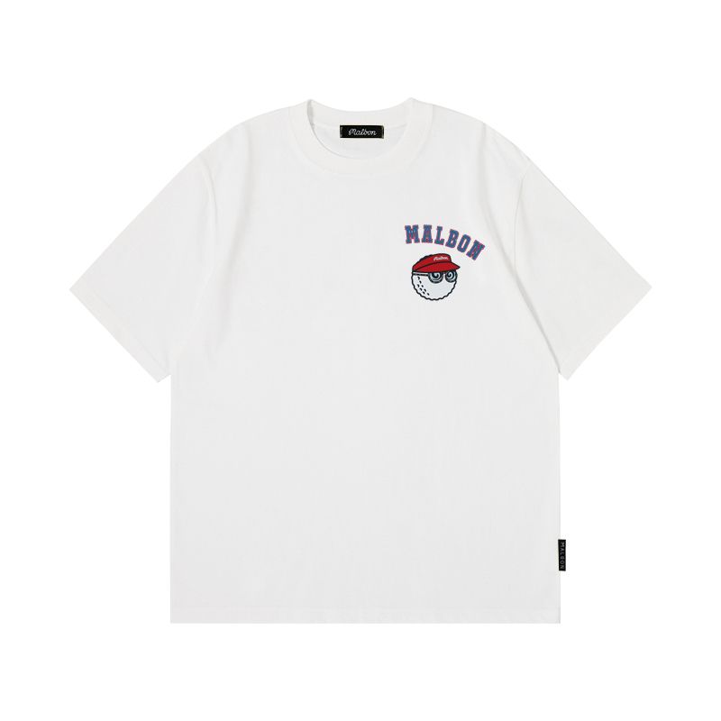 말본 Malbon golf 골프 웨어 티셔츠 