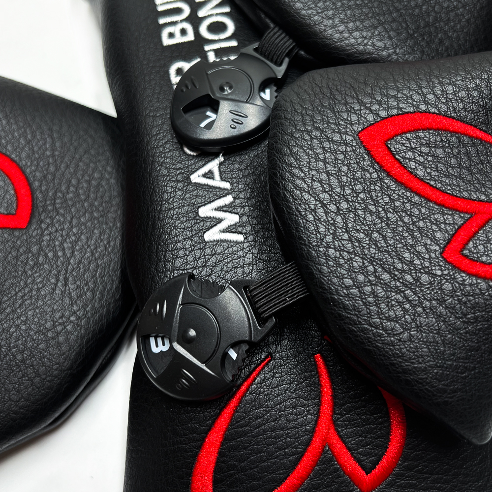 マスターバニー パーリーゲイツ ゴルフ ヘッドカバー 4点セット