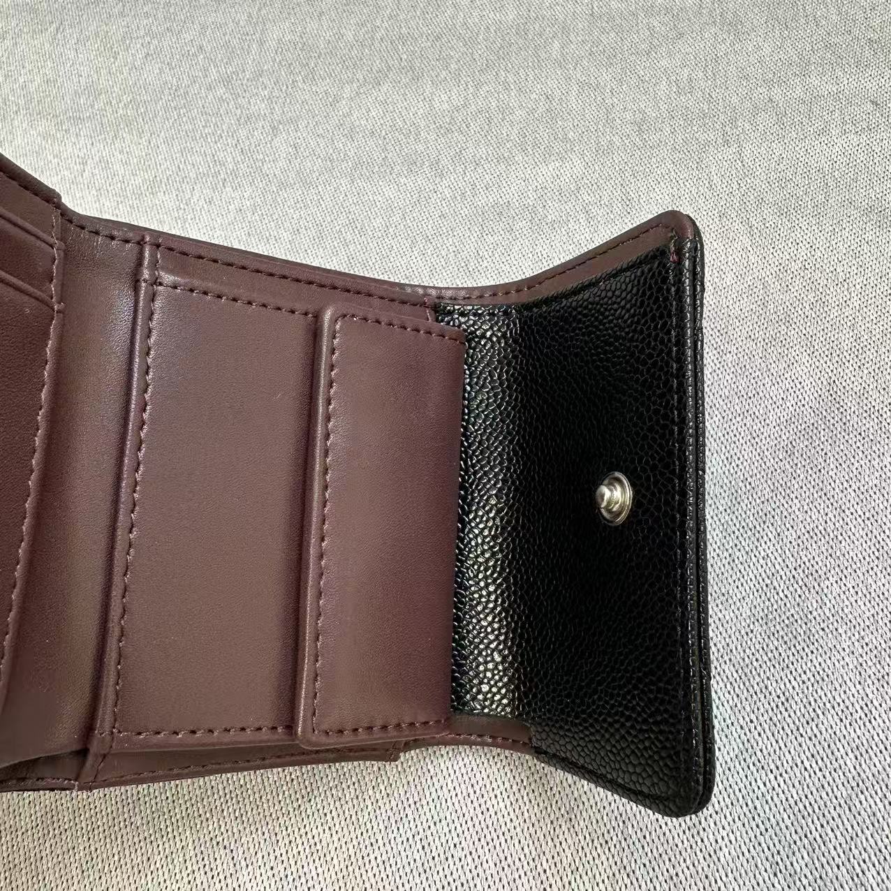 シャネル CHANEL 三つ折り財布 スモール フラップ ウォレット 財布 スター 星 