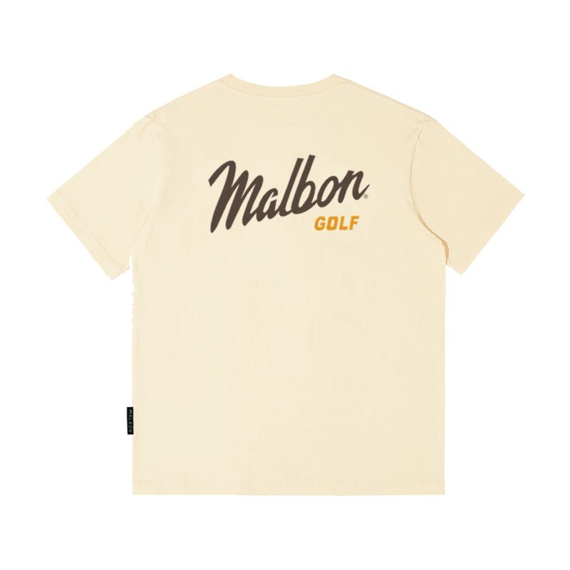 말본 Malbon golf 골프 웨어 티셔츠 
