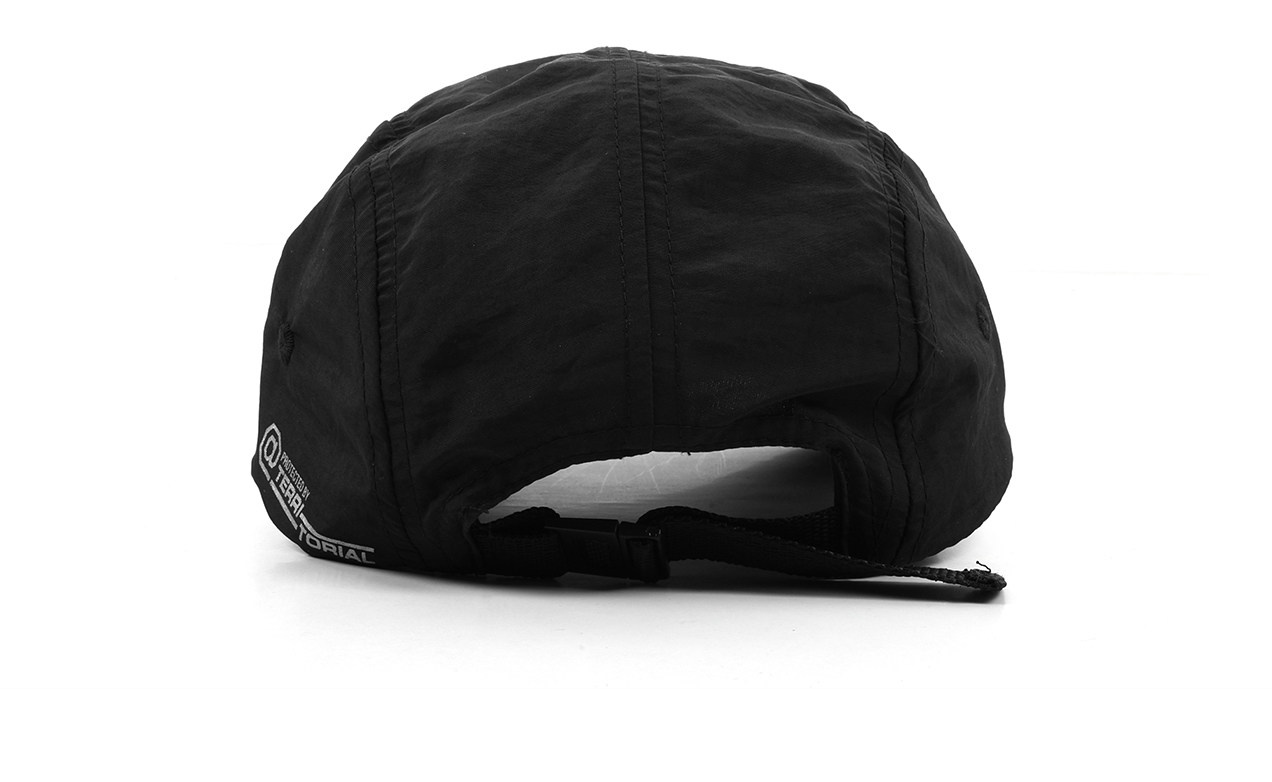 WTAPS ダブルタップス ベースボールキャップ ロゴプリント ナイロン メンズ UVカット アウトドア