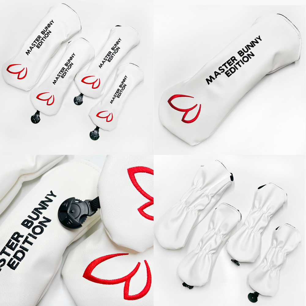 マスターバニー パーリーゲイツ ゴルフ ヘッドカバー 4点セット