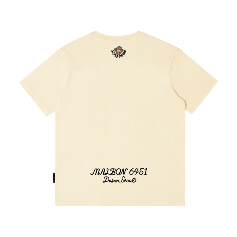 말본 Malbon golf 골프 웨어 티셔츠 