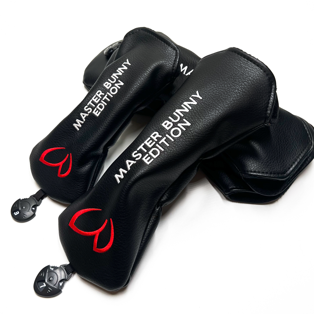 マスターバニー パーリーゲイツ ゴルフ ヘッドカバー 4点セット