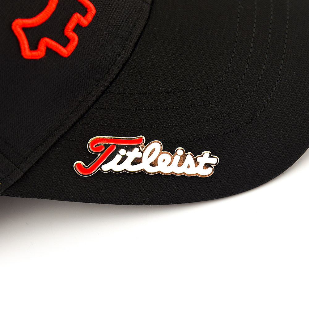 タイトリストTitleist ゴルフキャップ プレーヤーズ ボールマーカーキャップ マーク付き ユニセックス ブラック ホワイト ネイビー